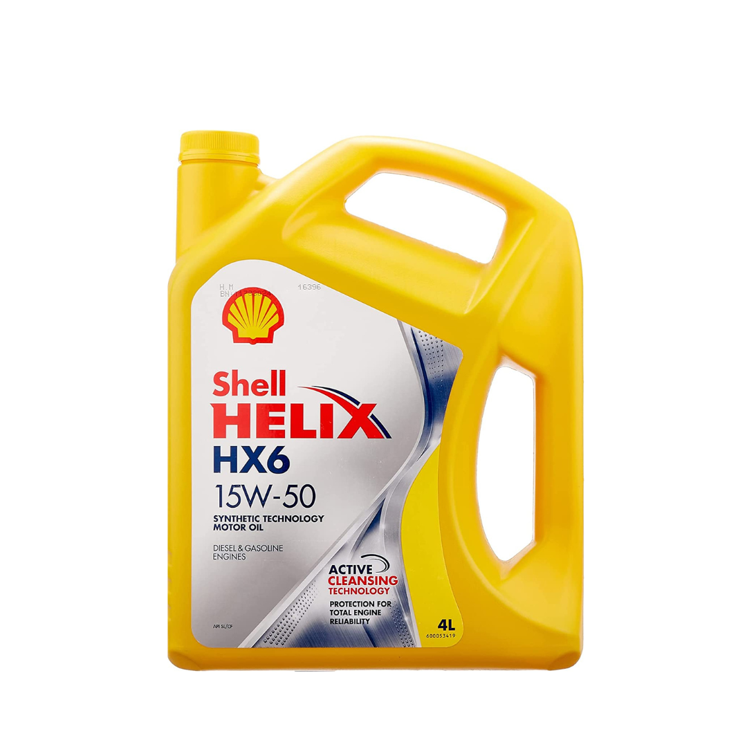 زيت شل Helix HX6 15w-50 4 لتر