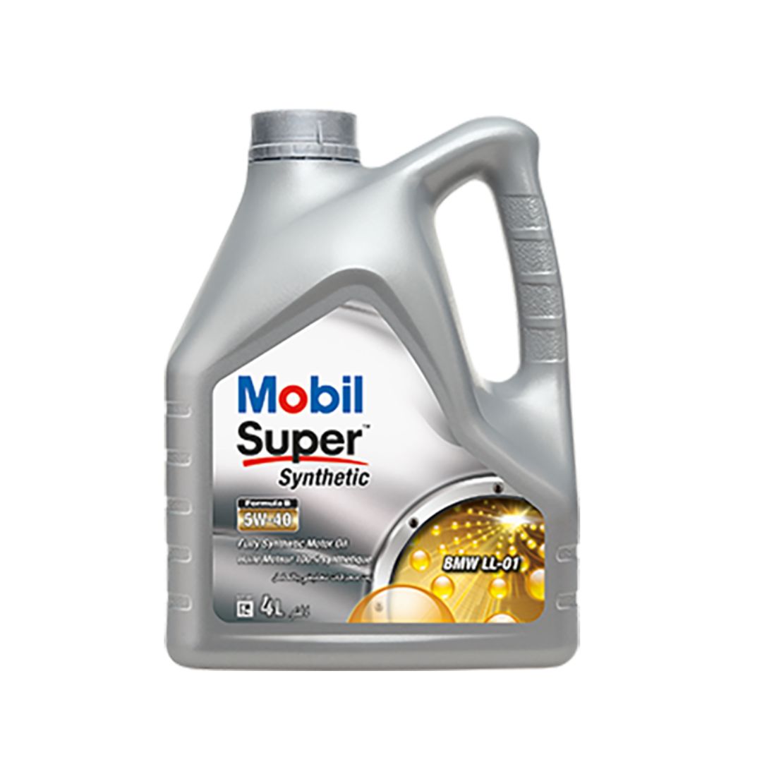 موبيل سوبر الاصطناعية فورمولا ب 5 دبليو 40 4 لتر