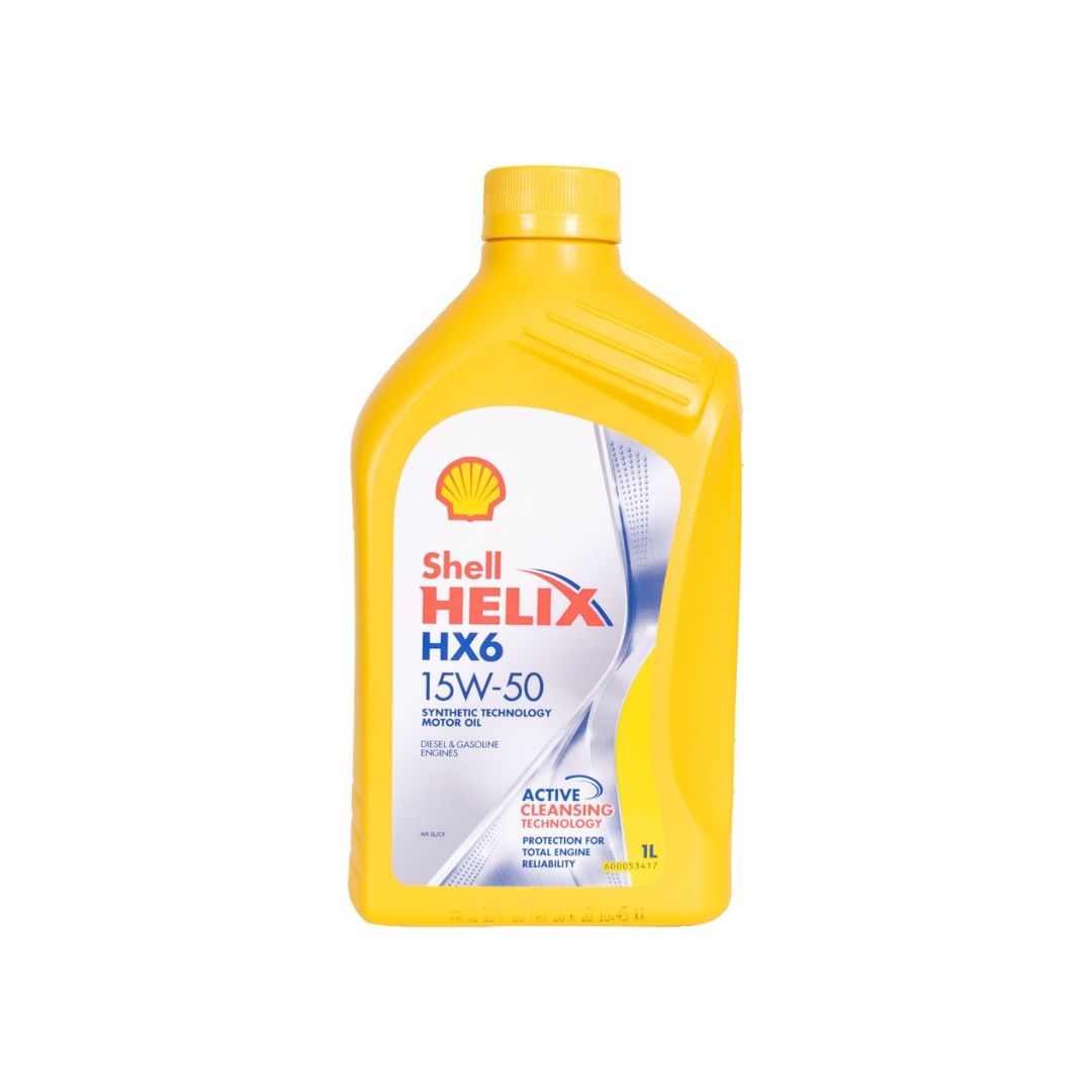 زيت شل Helix HX6 15w-50 1 لتر