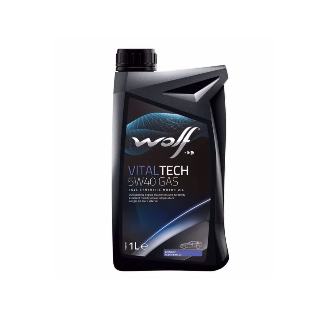 Wolf VitalTech 5W40 Gas - 1L