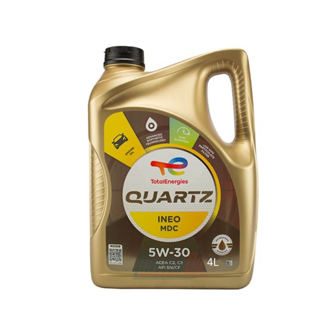 توتال كوارتز انيو (زيت تخليقى)4لتر MDC-5W30 API SN/CF