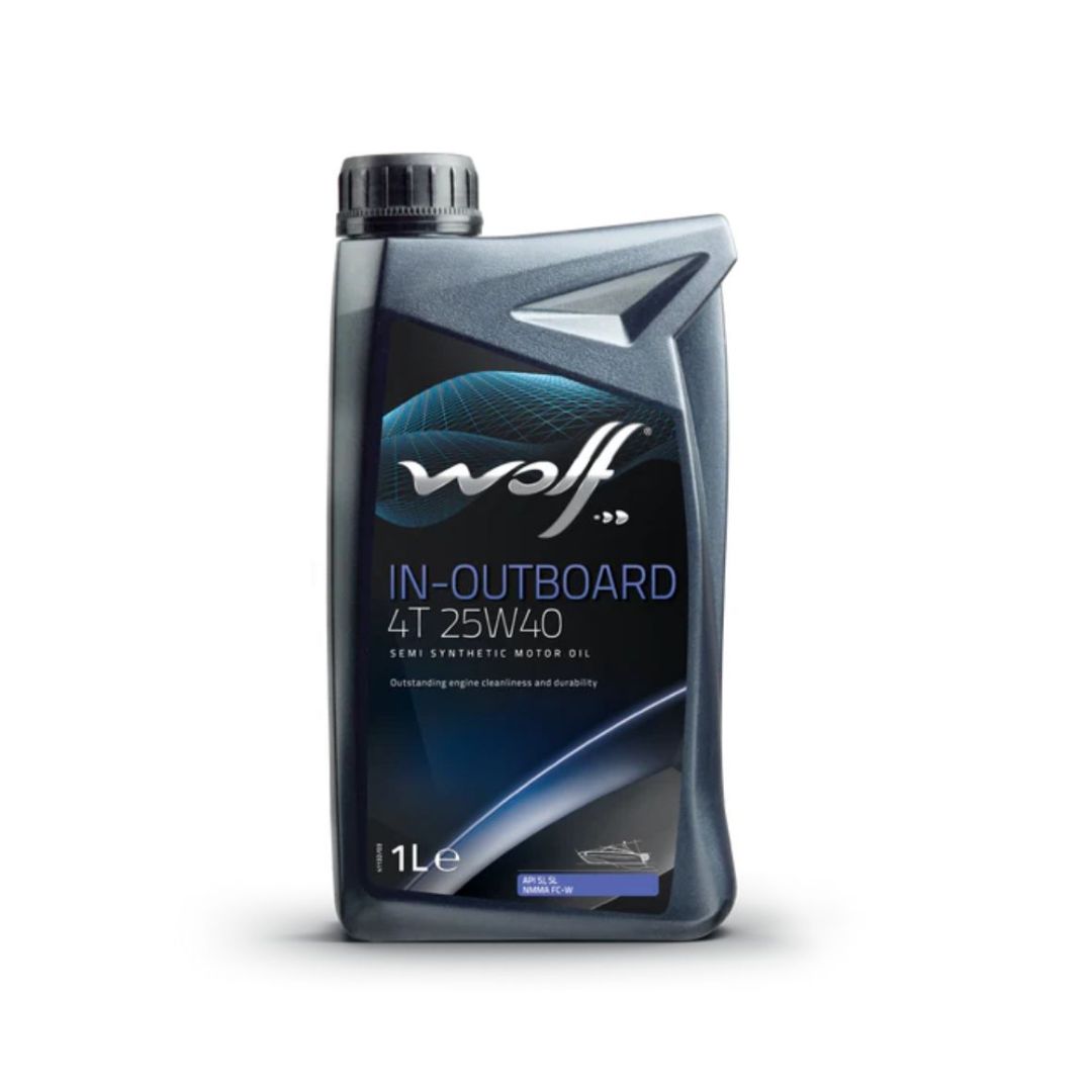 Wolf In-Outboard 4T 25W40 - 1L
