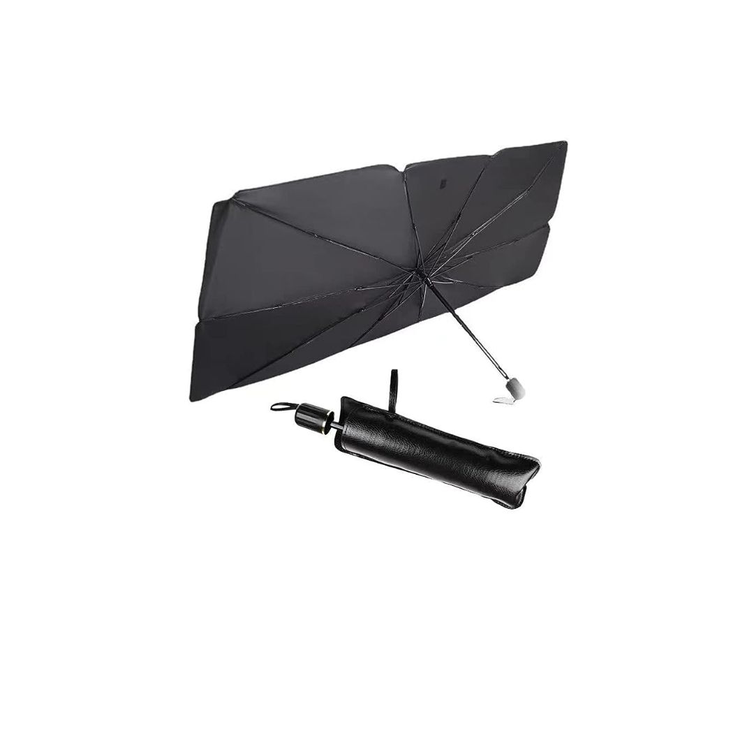 شماسة للسيارة بتصميم مظلة واقية من الشمس لحماية الزجاج الامامي