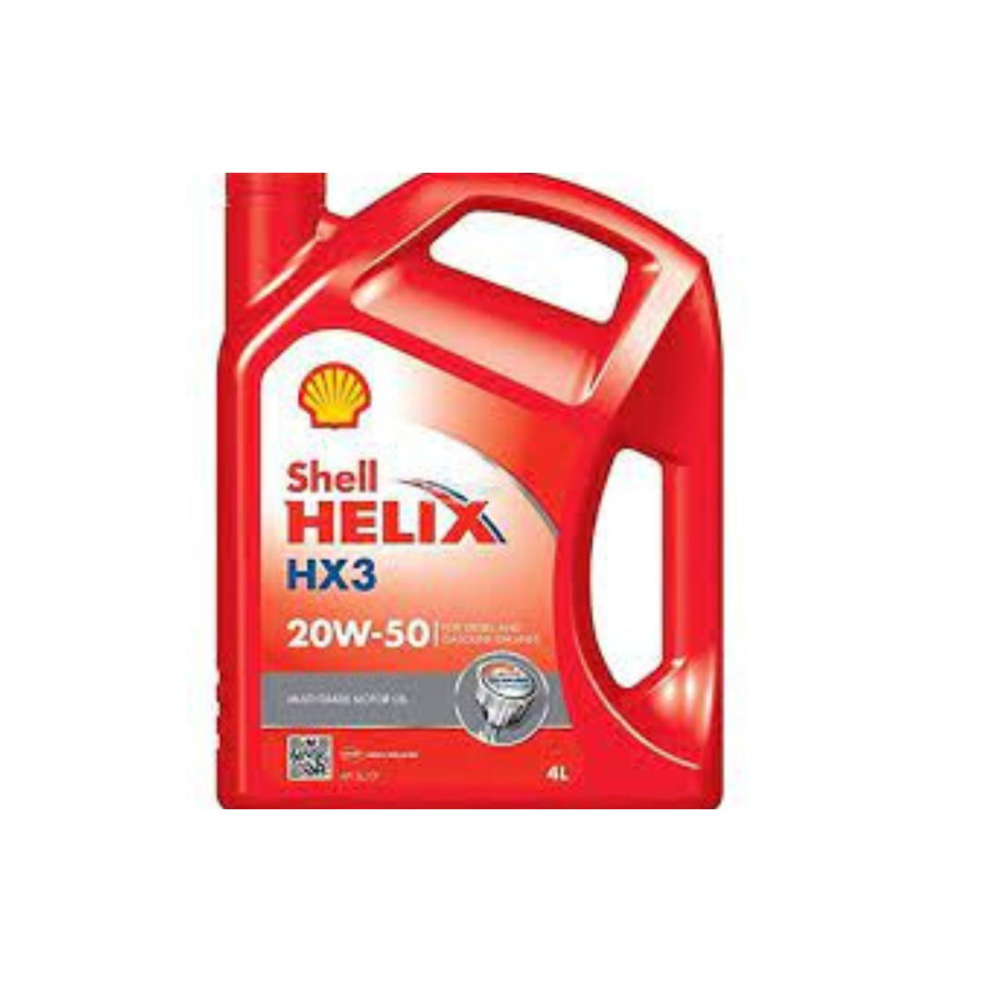 شل هيلكس HX3 (20w-50 ) 4 لتر